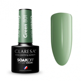 Claresa GREEN  UV/LED gel polish – select colour