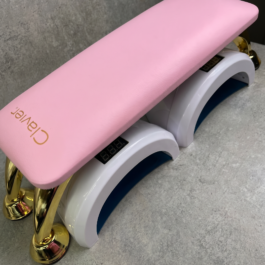 CLAVIER armrest for manicure/pedicure (pink)