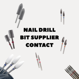 Trusted Nail Drill Bits Supplier Access